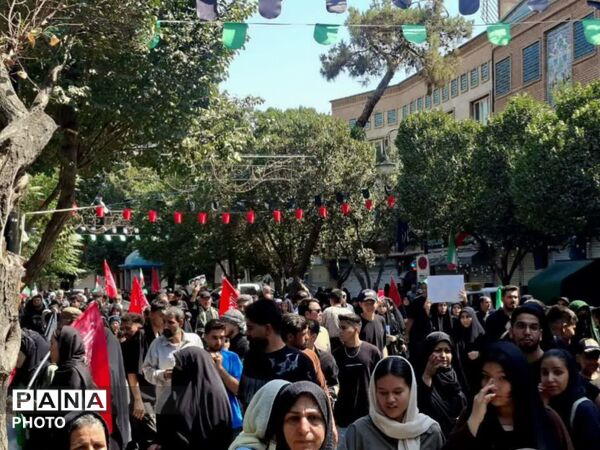 جاماندگان اربعین در مسیر ری؛ حرکت عاشقان حسینی به سمت حرم حضرت عبدالعظیم حسنی(ع)