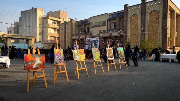 مدرسه حوا میزبان مراسم سراسری هفته فرهنگ و هنر مدارس ایران 