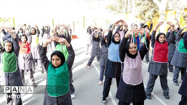 طنین فرهنگ پهلوانی در مدارس کرج