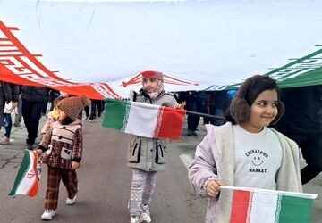 از شور حضور تا همدلی نسل‌ها، راهپیمایی ۲۲بهمن پردیس