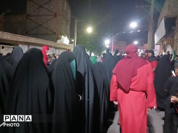 کاروان نمادین اُسرای کربلا در زیبادشت فردیس 