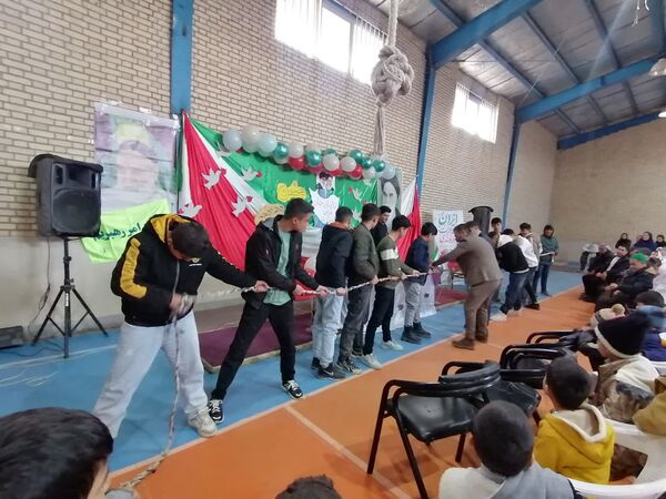 ویژه برنامه‌های دهه فجر و همایش یاوران انقلاب در مدارس روستای چری