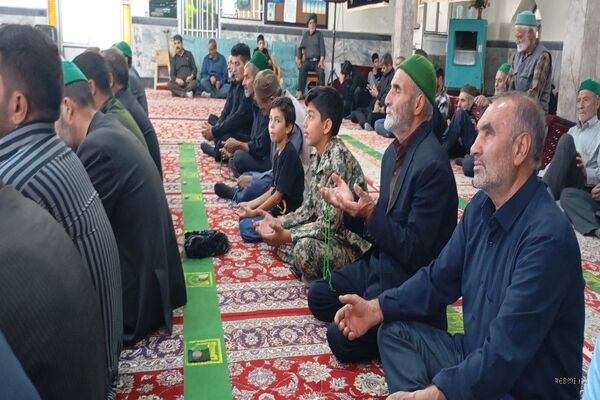 اقامه نماز جمعه در دهه اول ماه محرم در مسجد جامع شهر بار 