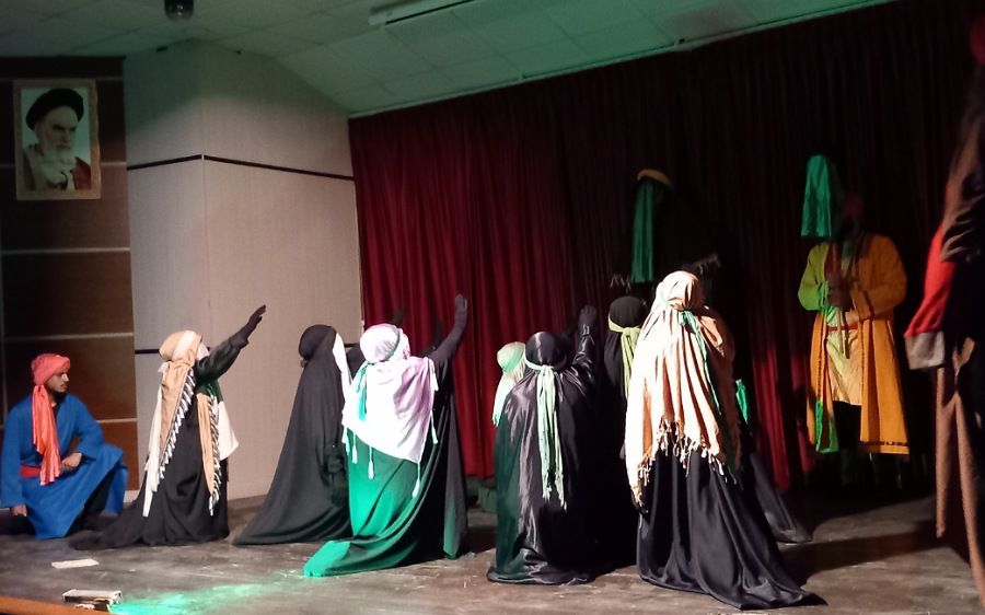 اجرای نمایش آیینی منزل آخر به‌مناسبت ایام محرم الحرام