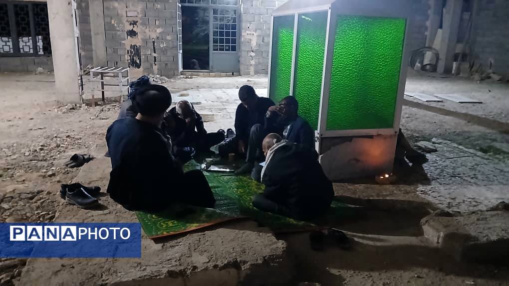 مراسم شام غریبان شهادت حضرت فاطمه زهرا (س) در آستان مقدس مارم فین