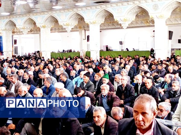 نماز عبادی سیاسی جمعه در شهرستان کاشمر 