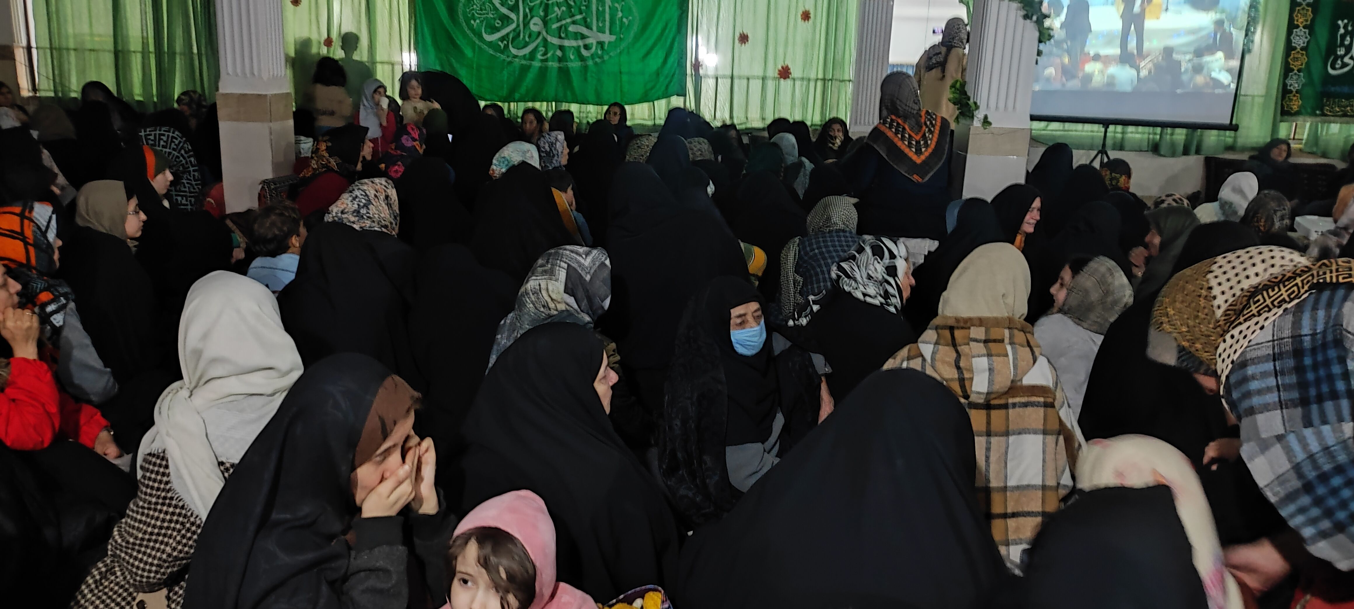 جشن بزرگ ولادت امام جواد (ع) در سالگرد عملیات کربلای پنج در بیت الجواد شیروان