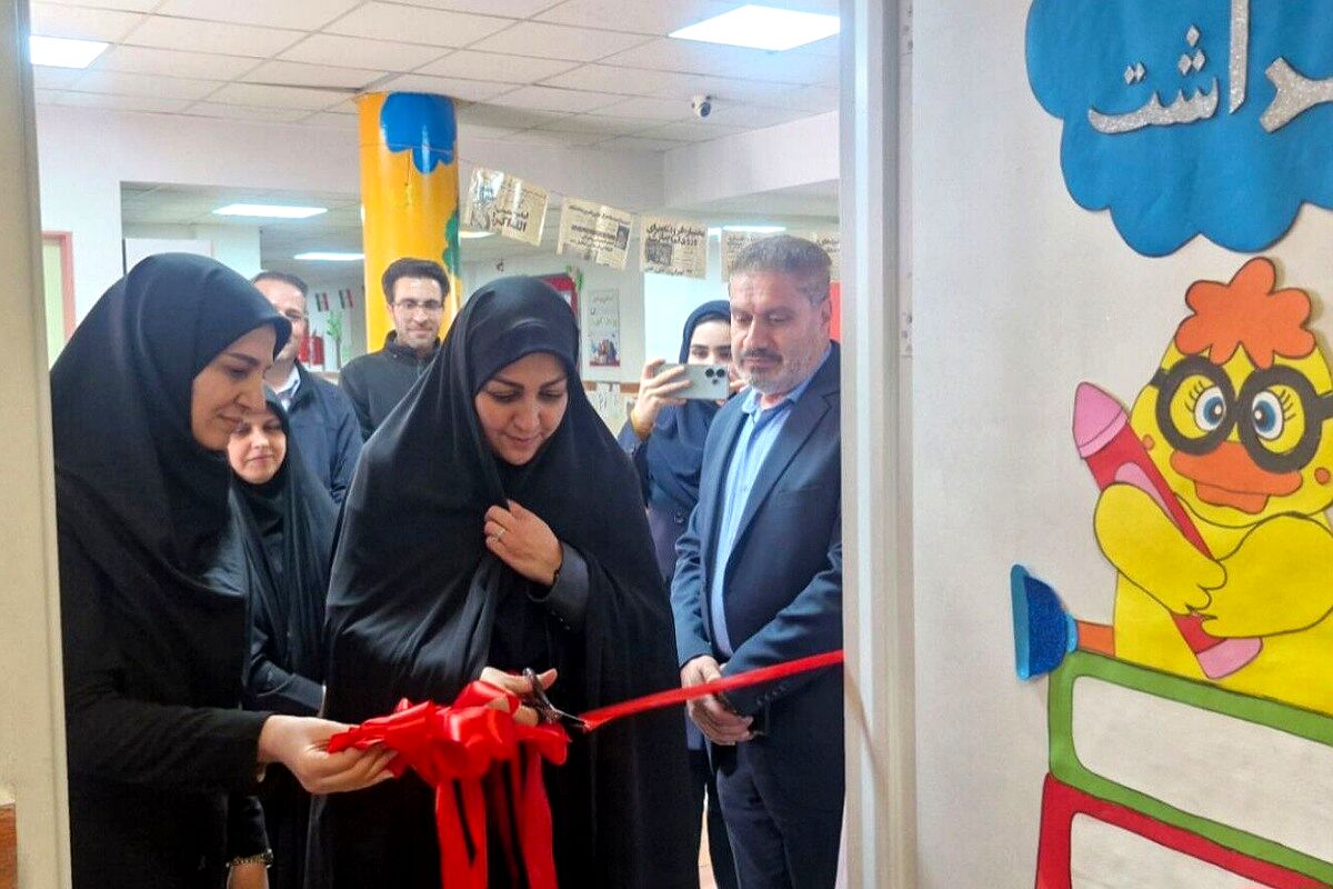افتتاح دو باب اتاق بهداشت در مدارس منطقه کهریزک همزمان با ایام دهه فجر