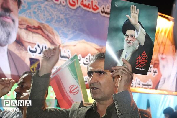 شامگاهی دیگر از حضور گرم مردمان باشتی در تجمعات