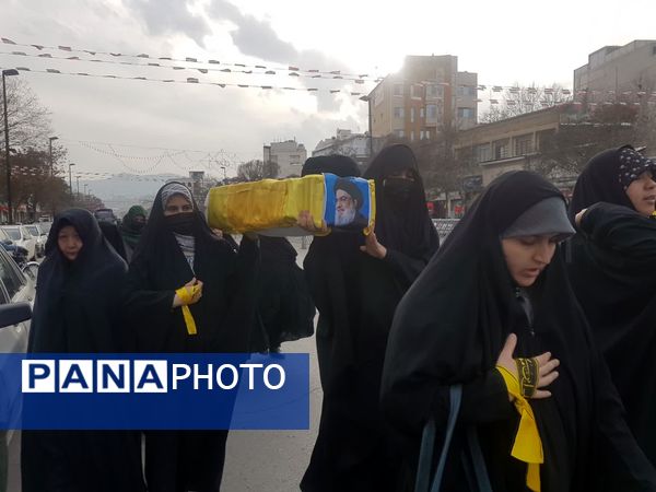تشییع نمادین شهدای مقاومت درمشهد