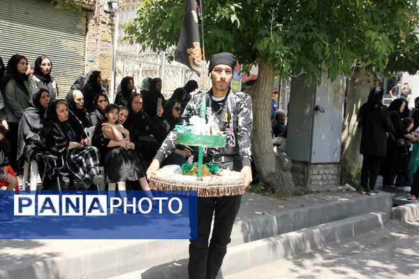 عزاداری مردم سلماس در سومین روز شهادت امام حسین (ع)