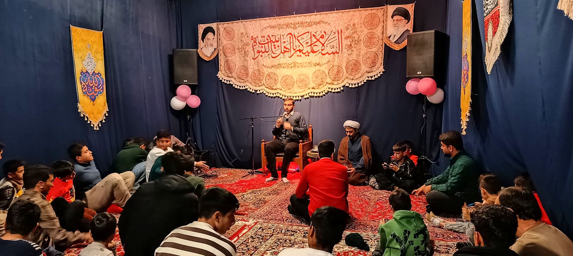 جشن میلاد حضرت جوادالائمه در حسینیه مسجد قدس