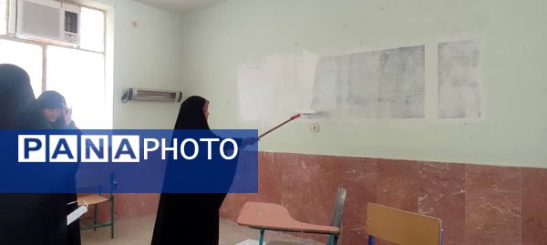  طرح «شهید عجمیان» برای رنگ‌آمیزی و شاداب‌سازی مدارس فین