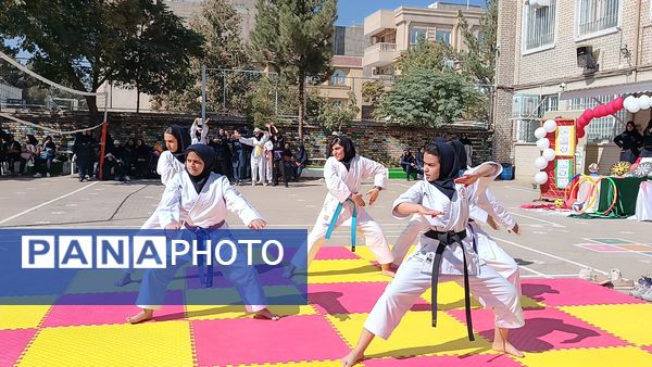 المپیاد ورزشی در دبیرستان کوثر فرهنگیان