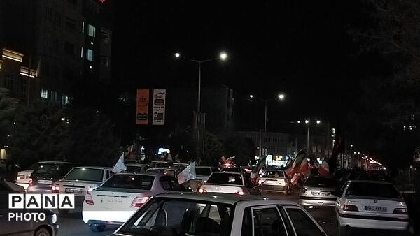 آخرین رژه ماشینی سال ۱۴۰۴ در خیابان بلوار فضل نیشابور