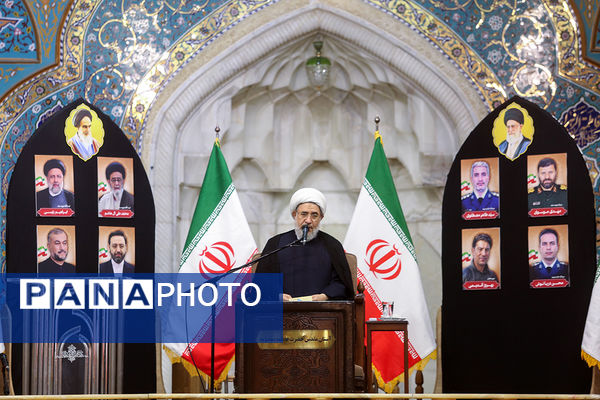 مراسم هفتم شهدای خدمت با حضور سرپرست ریاست جمهوری در قم