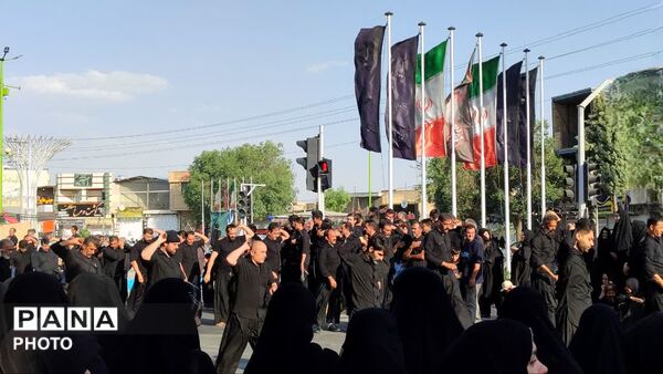 دسته عزاداری  روز تاسوعا در کهریزسنگ 
