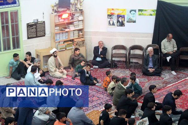 گرامیداشت یاد و خاطره شهدای دانش‌آموز شهرستان جعفرآباد