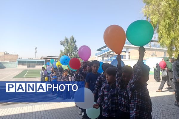 جشن شکوفه‌ها و آغاز سال تحصیلی دانش‌آموزان کلاس اول