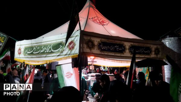 چایخانه هیئت الزهرای نیشابور در پانزدهمین روز از سال ۱۴۰۵