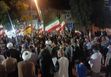حضور پرشور پیشتازان حاجی‌آباد در اجتماعات شبانه