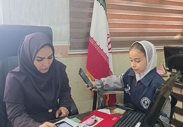 بزرگداشت یاد شهدای غزه در دبستان توفیق شهرستان رباط کریم