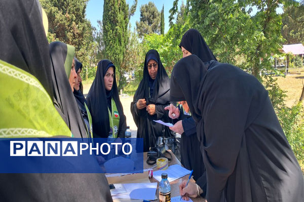 برگزاری پیش اردوی دختران در گیلان