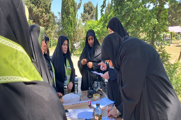 برگزاری پیش اردوی دختران در گیلان