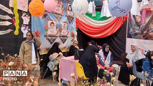 حضور دختران مبارز و جانفدای ایران در پاتوق نوجوانان مبارز