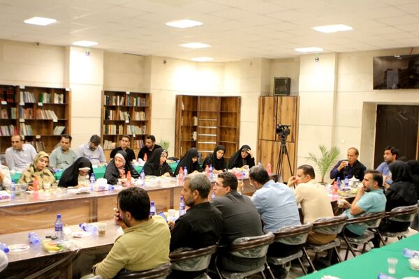 نشست خبری رئیس هیات امنا و مدیر روابط عمومی آستان حضرت سلطانعلی(ع) و اصحاب رسانه