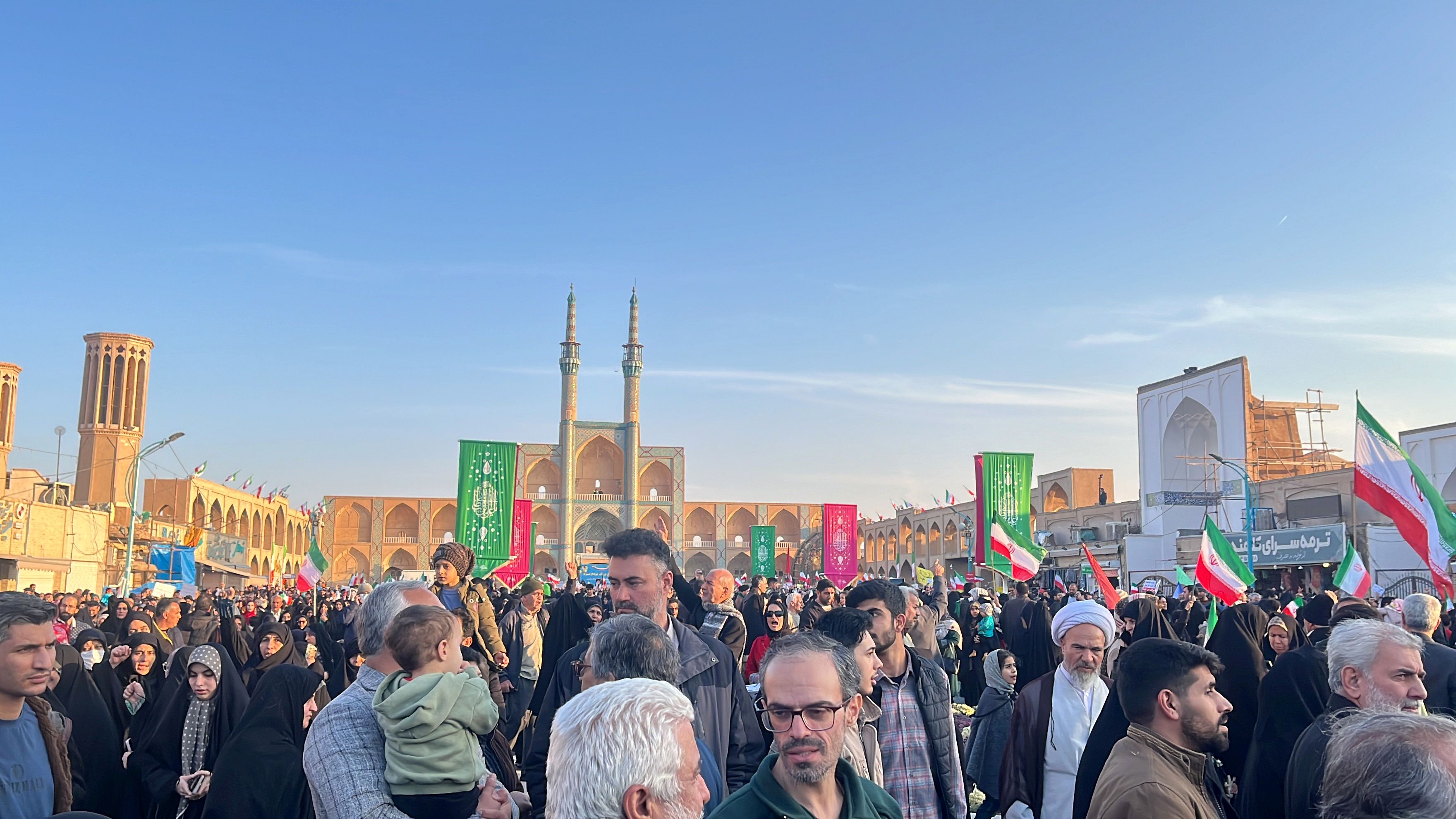 مردم یزد؛ صدای وفاداری به ایران 