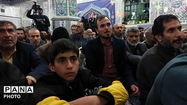 اجتماع بزرگ مردم نیشابور در پی محکومیت حمله رژیم صهیونسیتی و آمریکای جنایتکار به ایران 