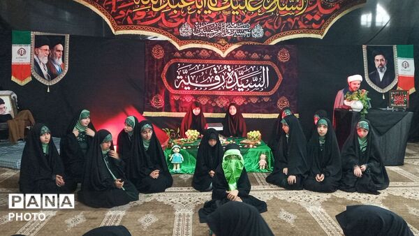 مراسم شهادت حضرت رقیه (س) در مسجد جامع شهرستان درگزین