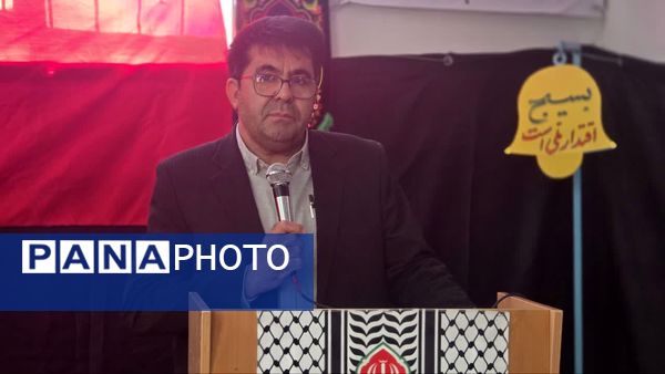 جلوه‌ای ماندگار از ارادت دانش‌آموزان بافق به شهدا