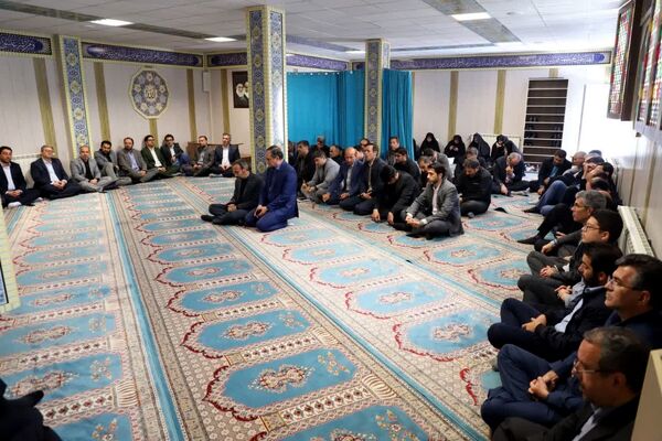 مراسم سالگرد ارتحال امام راحل در اداره‌کل آموزش و پرورش آذربایجان شرقی
