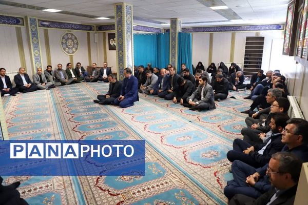 مراسم سالگرد ارتحال امام راحل در اداره‌کل آموزش و پرورش آذربایجان شرقی