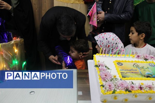 جشن نیمه‌شعبان و گرامیداشت تولد فرزندان شهدای اقتدار در سازمان دانش‌آموزی آذربایجان شرقی