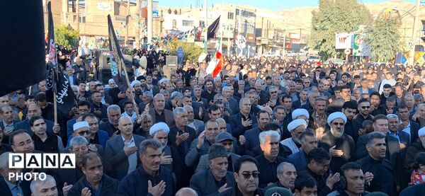 حماسه بزرگ مردم پلدختر در پی شهادت رهبر گرانقدر انقلاب