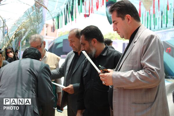 حضور مدیرکل آموزش و پرورش خراسان شمالی در موکب روستای مهمانک