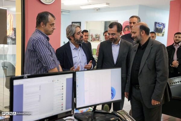 بازدید رئیس سازمان نوسازی، توسعه و تجهیز مدارس کشور از خبرگزاری پانا