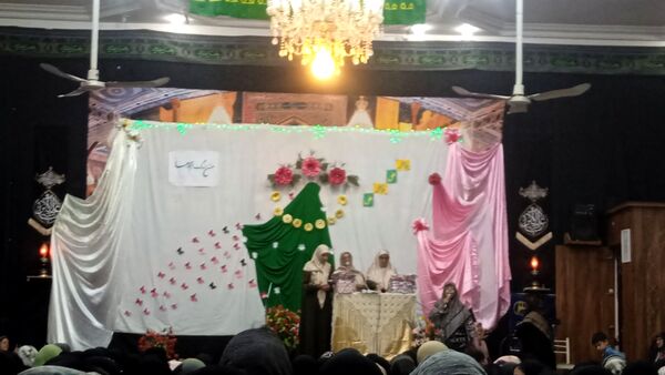 جشن میلاد حضرت زهرا(س) در تکیه علی اکبری فدافن