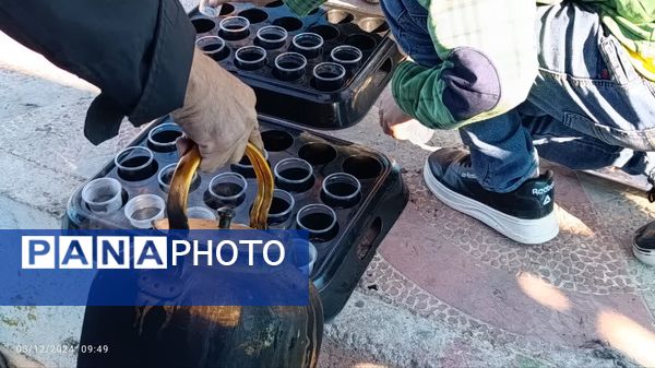 ایستگاه صلواتی هیات عاشقان ثارالله دیشموک به‌مناسبت ایام فاطمیه