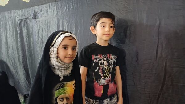 حضور پرشور کودکان در نماز جمعه یاسوج