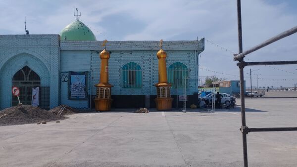 امامزاده سید طاهر الحسینی شهرستان بردسکن میزبان مردم در روز طبیعت