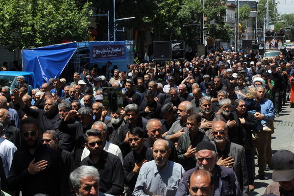 حرکت دسته عزاداری رحلت امام خمینی 