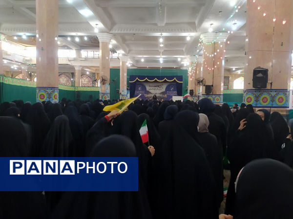 اجتماع یکهزار نفری سفیران مقاومت در مسجد جمکران 