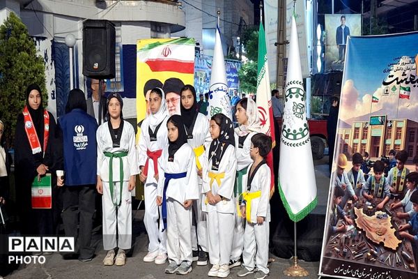  آیین بزرگداشت روز سازمان دانش‌آموزی درشهرستان ورامین