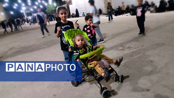 مراسم شام‌غریبان حسینی در شهرستان خانمیرزا