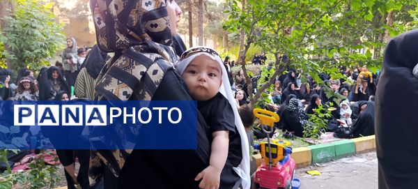 مراسم شیرخوارگان حسینی در آشخانه 