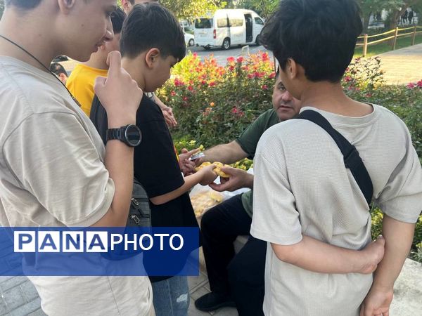 اردوی تابستانی مشهد مقدس دبیرستان پیشتازان جم